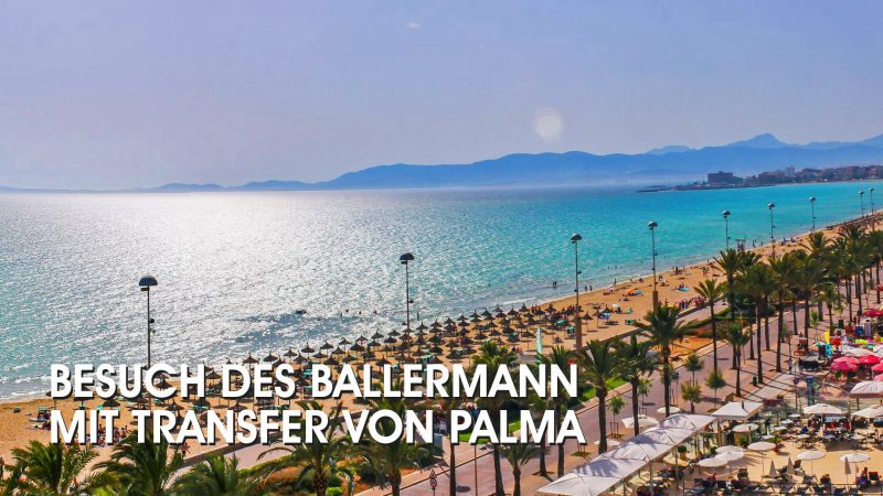 Visit the Ballermann with transfer from Palma