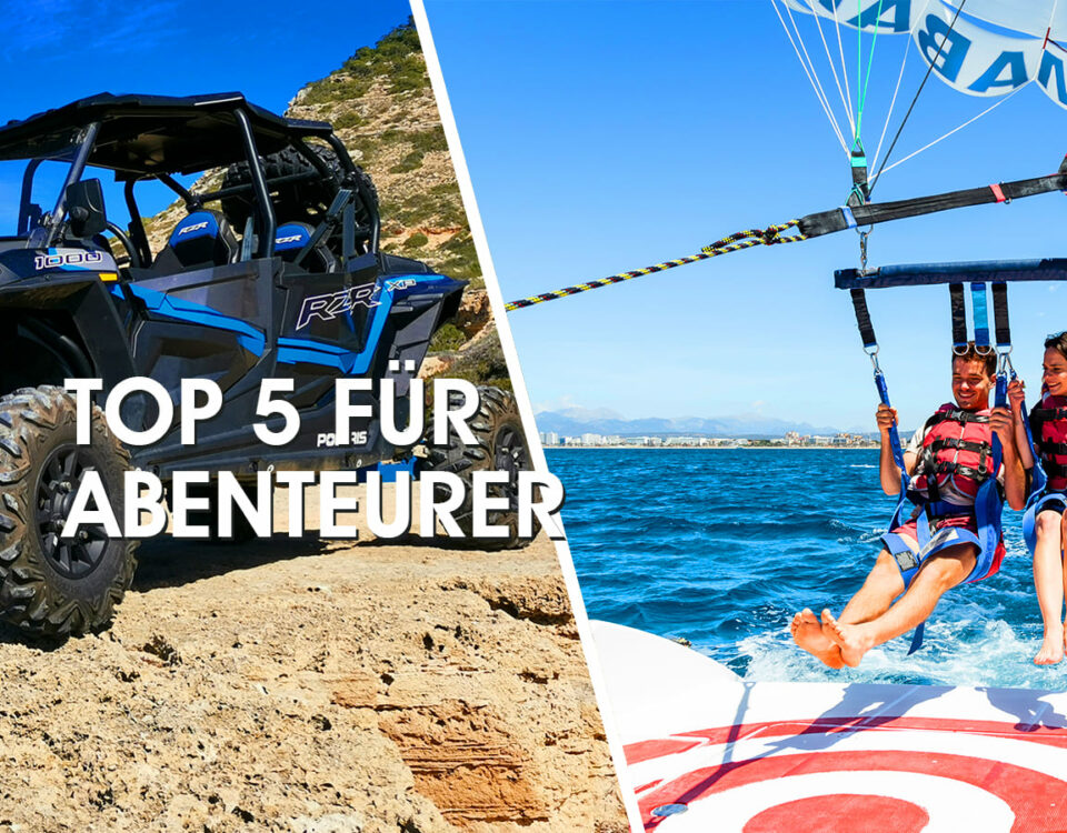 Top 5 für Abenteurer - Mallorca mit dem gewissen Adrenalinkick