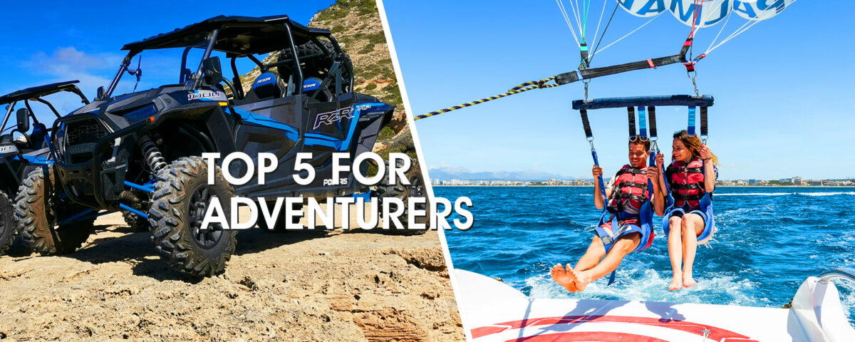 Top 5 for adventurers - Mallorca with a certain adrenaline kick